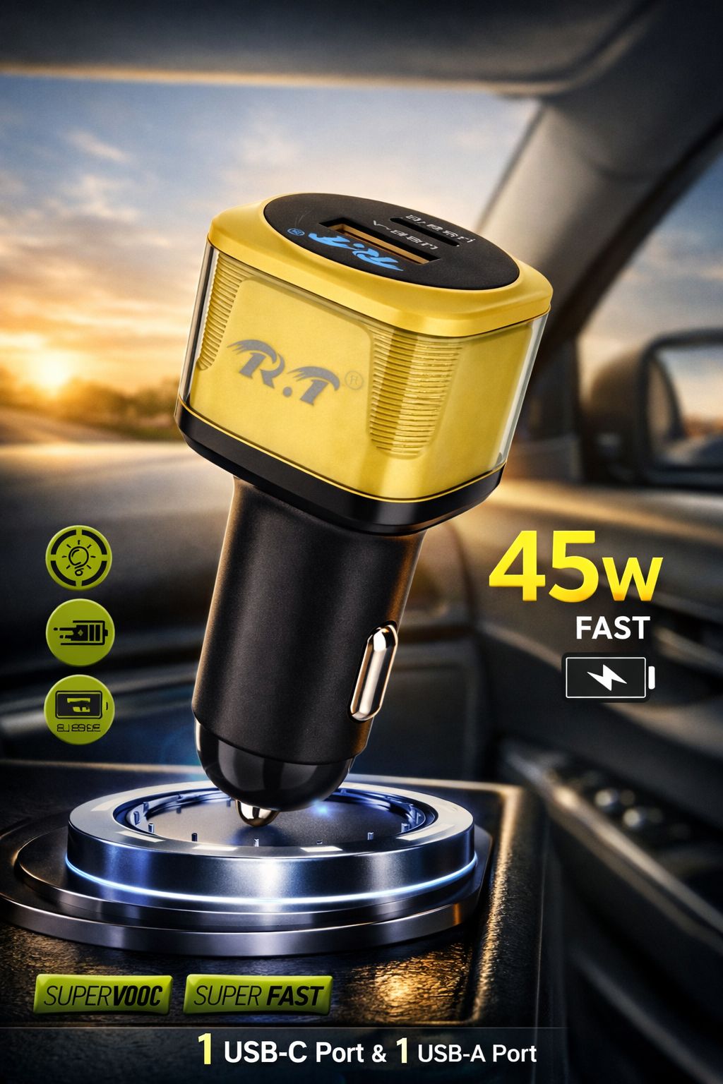 Fast car charger