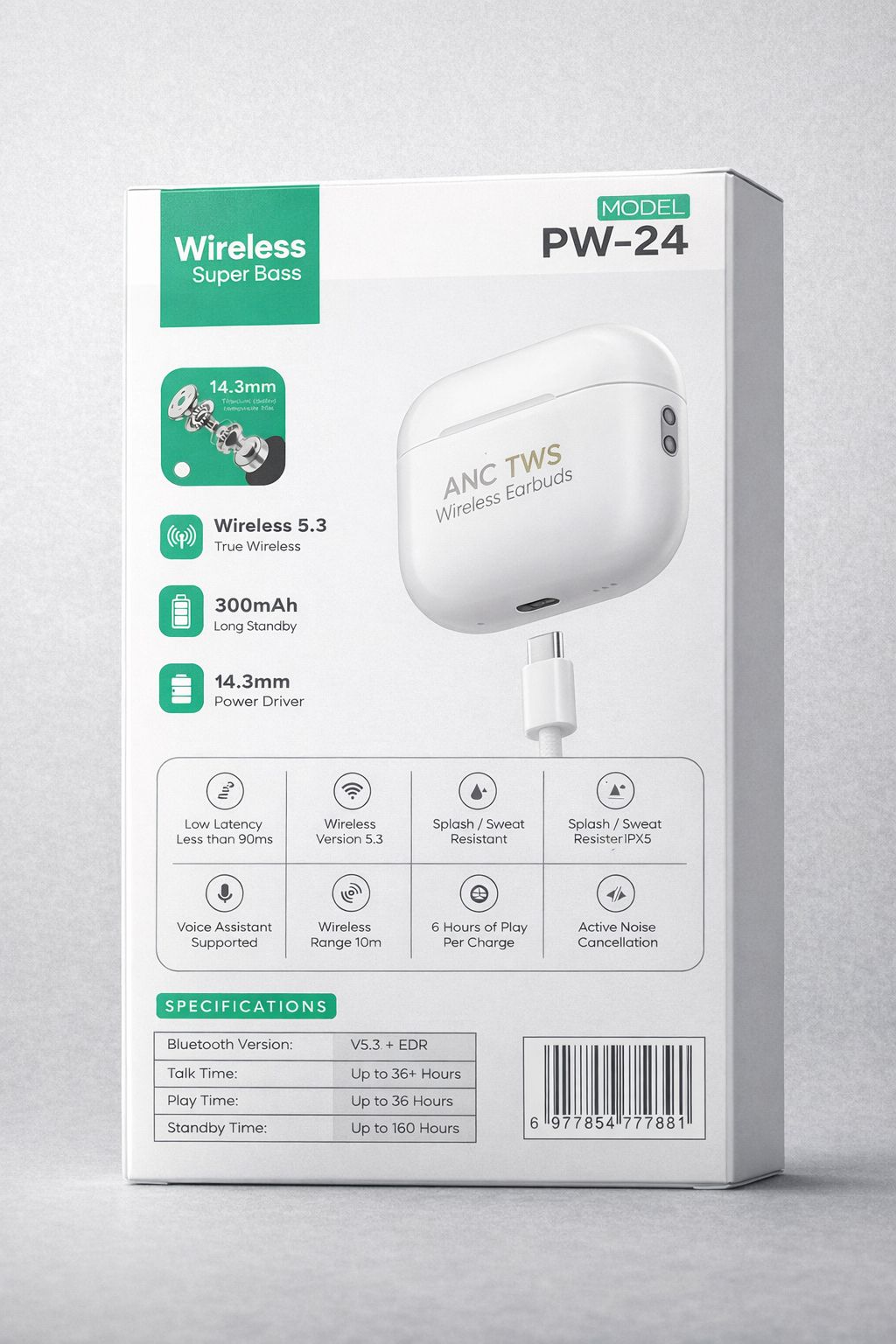 TWS  WIRLESS EARBUDS